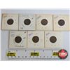 Image 1 : Canada One Cent (7) : 1940 ; 1943 (2) ; 1944 (2) ; 1945; 1947ML