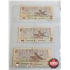 Image 9 : Canada $2 Bills 1986 (12) : Variety Signatures / Prefixes