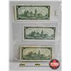 Image 5 : Canada $1 Bills (3) : - 1967 Beattie/Rasminsky #FP8838717 - 1967 Beattie/Rasminsky # 1867 1967 - 196