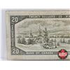 Image 5 : Canada $20 Bill 1954 : Beattie/Rasminsky #ZE9714333