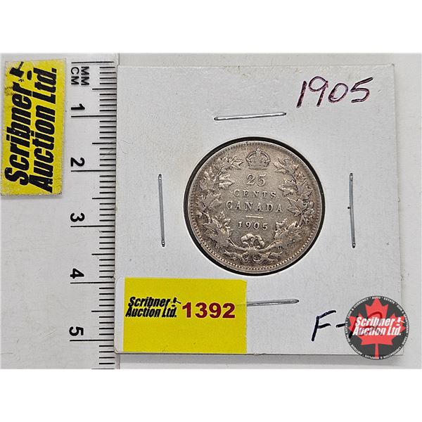 Canada Twenty Five Cent 1905