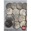 Image 2 : Canada Twenty Five Cent 1973 RCMP (25 Coins)