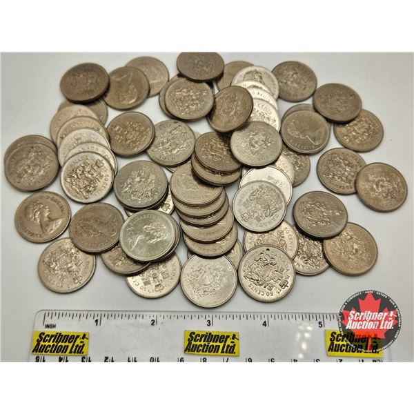 Canada Fifty Cent (60) : 1960's ; 1970's ; 1980's ; 2002