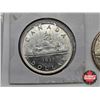 Image 2 : Canada Dollar (4) : 1937; 1957; 1959; 1968