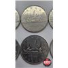Image 4 : Canada Dollar (8) : 1968 (2); 1980 (2); 1982; 1984; 1984; 1985