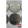 Image 4 : Canada Dollar (8) : 1968 ; 1969 ; 1980 (2) ; 1982; 1984; 1984 ; 1985
