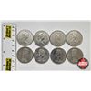 Image 6 : Canada Dollar (8) : 1968 ; 1969 ; 1980 (2) ; 1982; 1984; 1984 ; 1985