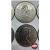 Image 9 : Canada Dollar (8) : 1968 ; 1969 ; 1980 (2) ; 1982; 1984; 1984 ; 1985