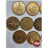 Image 2 : Canada Loonie (13) : 1990; 1867-1992 (4) ; 1994 (3) ; 1995 (5)