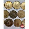 Image 3 : Canada Loonie (13) : 1990; 1867-1992 (4) ; 1994 (3) ; 1995 (5)