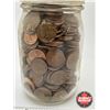 Image 3 : Canada One Cent Coin Collection (481) Variety : 1940's - 1990's (In Nabob Jar / Lid Slit)