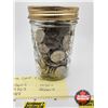 Image 2 : Canada Five Cent Coin Collection (166) Variety : 1930's - 2000's (Jar)
