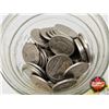 Image 3 : Canada Five Cent Coin Collection (166) Variety : 1930's - 2000's (Jar)