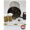 Image 1 : Canada Twenty Five Cent Coin Collection (266) Variety : 1950's - 2000's (Tin)