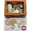Image 2 : Canada Coin Collection - Variety Denoms (66) : 1950's - 2000's (In Small Wood Chest "Golden B.C.)