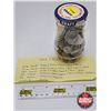 Image 1 : Canada Coin Collection - Variety Denoms (202) : 1920's - 2000's (Kraft Jar)