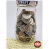 Image 2 : Canada Coin Collection - Variety Denoms (202) : 1920's - 2000's (Kraft Jar)