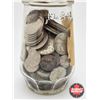 Image 4 : Canada Coin Collection - Variety Denoms (202) : 1920's - 2000's (Kraft Jar)