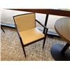 Image 3 : Round Table 30" Dia & 2 Andreu World Armchairs w/ Upholstered Seat & Back 21" x 16" x 26"H