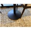 Image 7 : Round Table 30" Dia & 2 Andreu World Armchairs w/ Upholstered Seat & Back 21" x 16" x 26"H