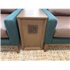 Image 4 : Qty 2 Upholstered Chairs 34" x 30" x 34"H w/ Middle Table