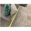 Image 10 : Gray 3-Seat Sofa w/ Throw Cushions 82" x 34" x 25"H