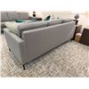 Image 7 : Gray 3-Seat Sofa w/ Throw Cushions 82" x 34" x 25"H