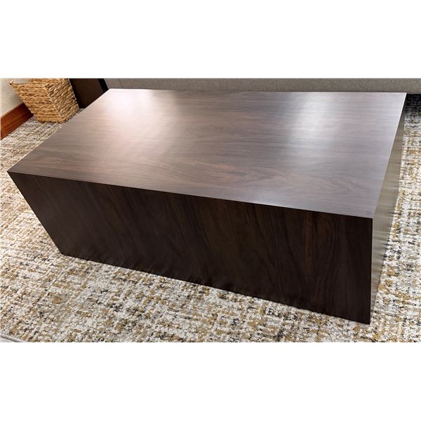 Wooden Coffee Table 44" x 22" x 15"H