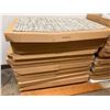 Image 7 : Qty 25 Boxes (of 10 = 250 Pcs) Shaw Contract 5T279 Carpet Textile Tiles in Saffron Color