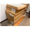 Image 8 : Qty 25 Boxes (of 10 = 250 Pcs) Shaw Contract 5T279 Carpet Textile Tiles in Saffron Color
