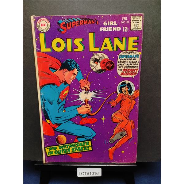 Superman's Girfriend Lois Lane # 81 (1958)
