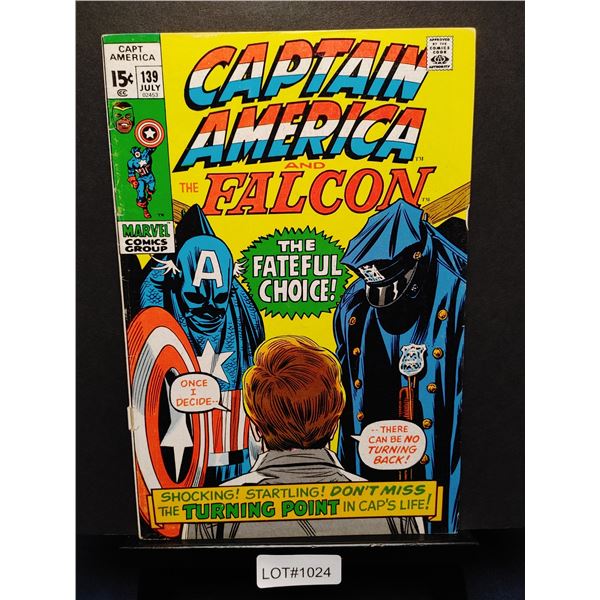 Captain America #139 (1971) KEY ISSUE