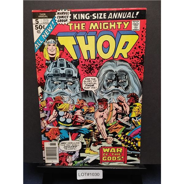 Thor Annual #5 (1976) KEY ISSUE