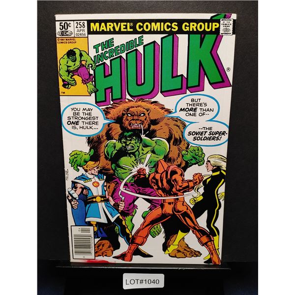 Incredible Hulk #258 (1981)