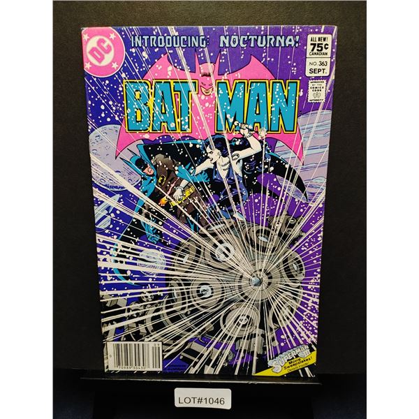 Batman #363 (1983) KEY ISSUE (Newsstand) CPV