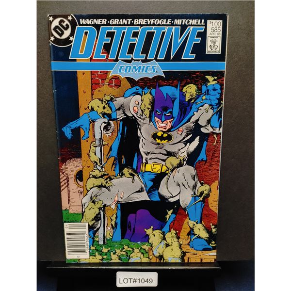 Dectective Comics #585 (1988) KEY ISSUE (Newsstand)