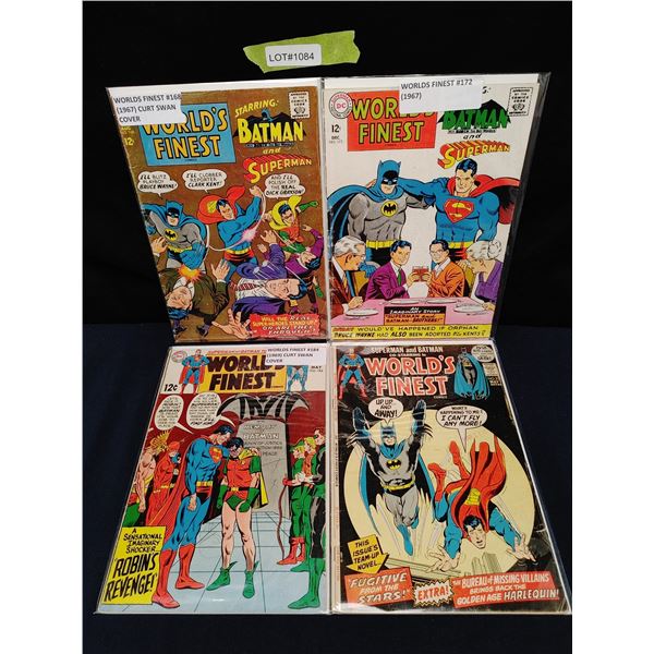 Worlds Finest #168, 172, 184, 211 (1967)
