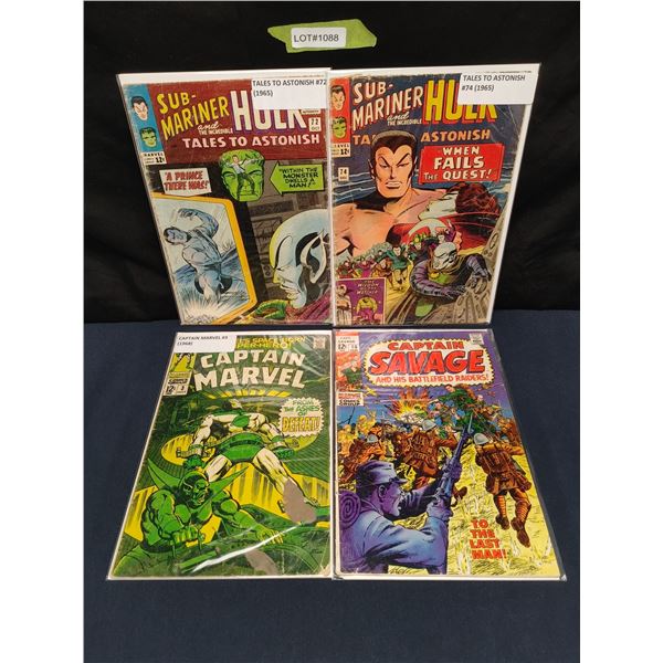 Assorted Marvel Silver Age Comics  (1968)