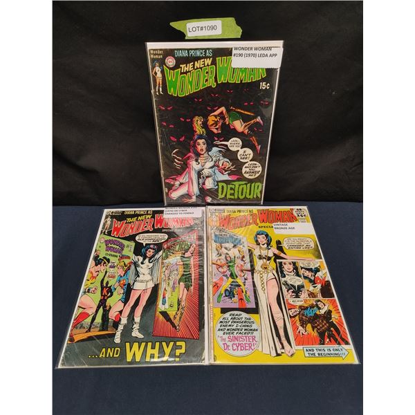 Wonder Woman #190, 191, 197 (1970)