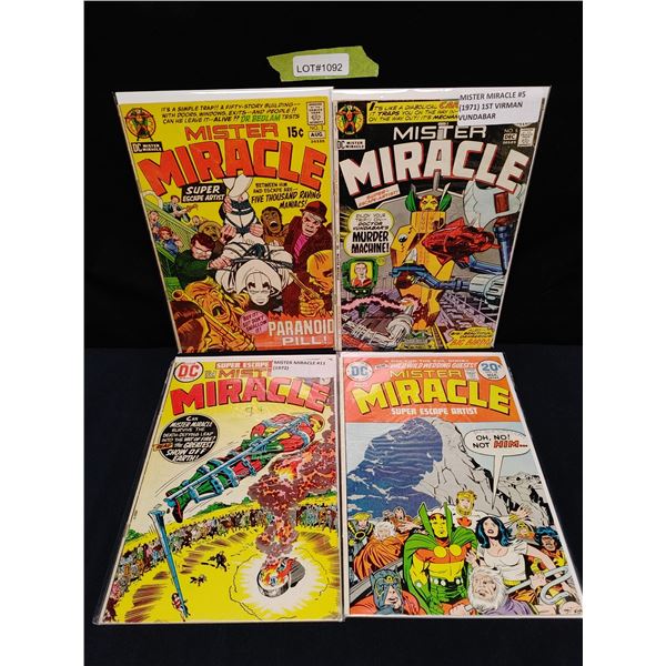 Mister Miracle #3, 5(KEY), 11, 18 (1971)
