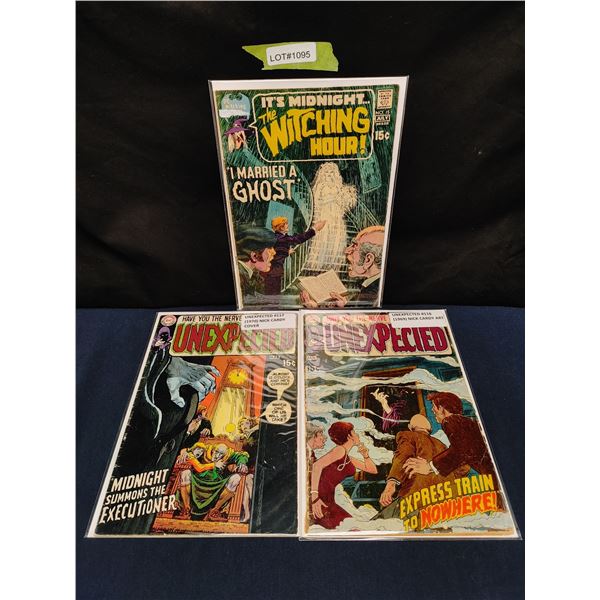 Unexpected #116, 117, The Witching Hour #15 (1969)