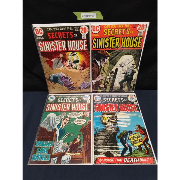 Secrets of Sinister House #11, 12, 17, 18(Last Issue) (1973)