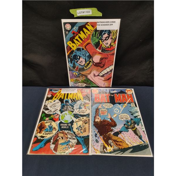 Batman #205, 223, 248 (1968)