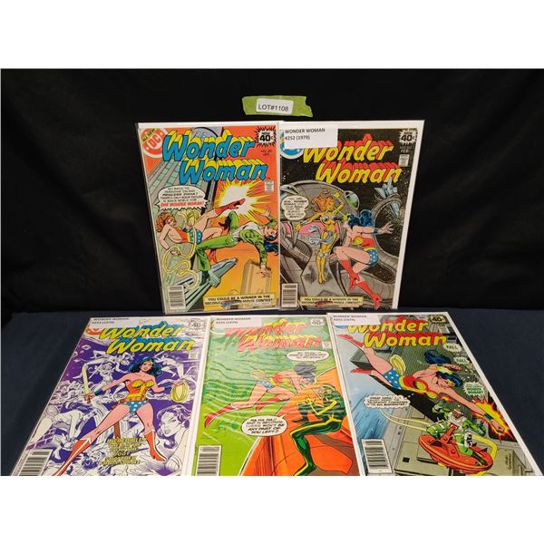 Wonder Woman #251, 252, 253, 254, 255 (1979)