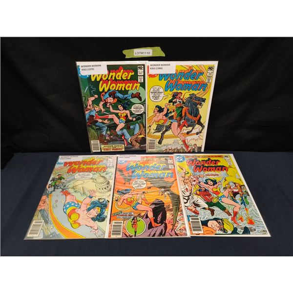 Wonder Woman #262, 263, 264, 265, 268 (1979)