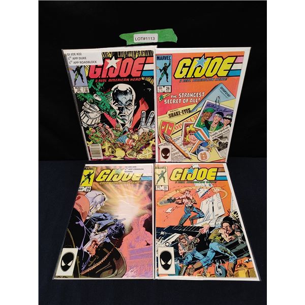 G.I. Joe #22(KEY), 26(KEY), 29, 30 (1984)