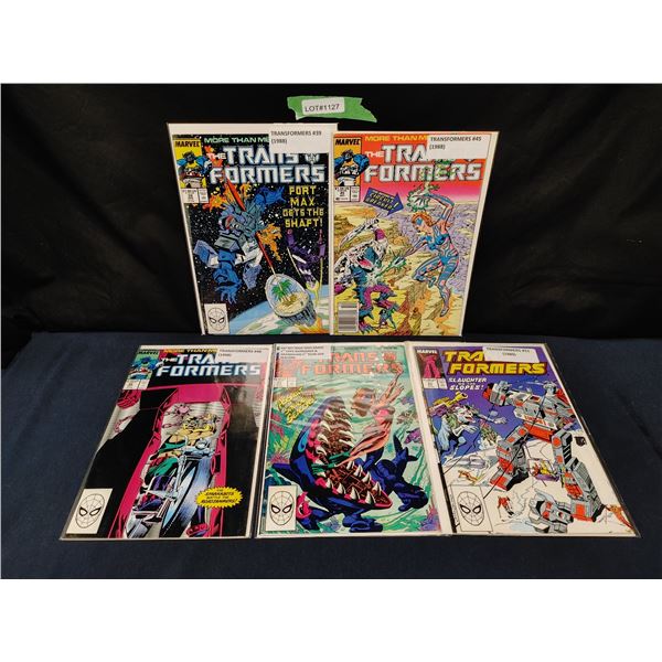 Transformers #39, 45, 46, 47, 51 (1988)