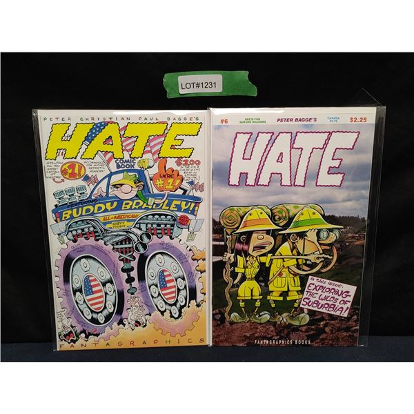 Hate #1, 6 (1990) Fantagraphics