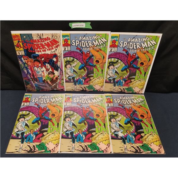 Amazing Spider-Man Double Trouble, Skating on Thin Ice Todd McFarlane (1990) Canadian Price Variants