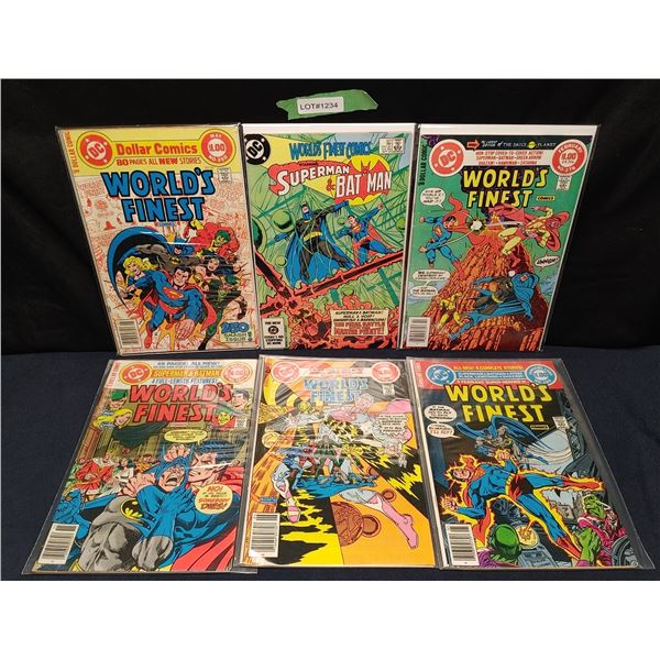 Worlds Finest #250, 253, 260, 276, 280, 307 (1978)